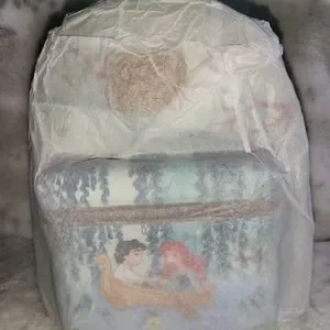 ?❗️SALE❗️? Loungefly The Little Mermaid Boat Date Mini Backpack Loungefly Disney The Little Mermaid Couple Boat Ride Mini  main image 3
